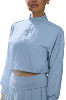 (Women) Alo Yoga Durable Stylish Cropped Double-Zipper Jacket W4580R (Women) Alo Yoga Durable Stylish Cropped Double-Zipper Jacket W4580R