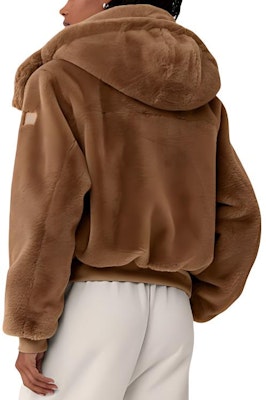 (W) Alo Yoga仿皮草连帽短款长袖夹克外套. w4496r Purchase (W) Alo Yoga仿皮草连帽短款长袖夹克外套. w4496r