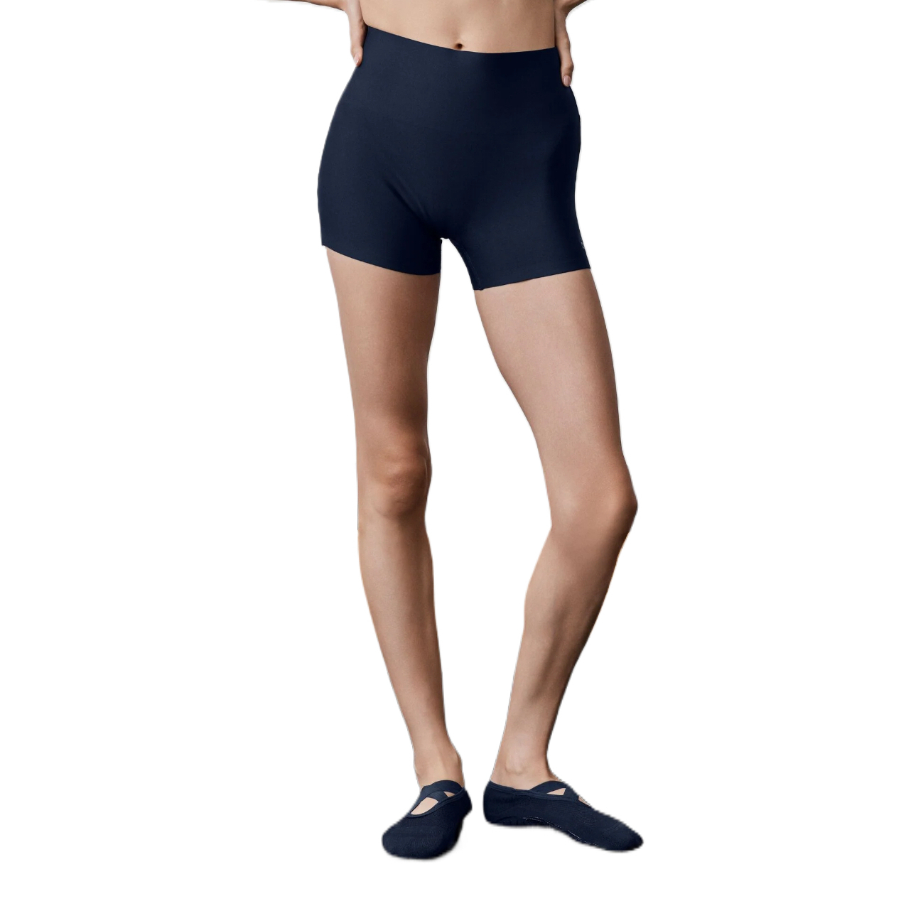 (Women) Alo Yoga High-Waist Elastic Solid 3" Casual Shorts Women W6613R