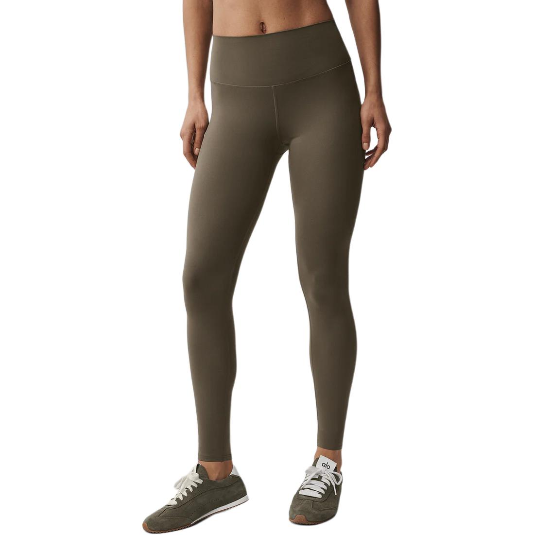 (Women) Alo Yoga High-Waist Logo Slim Leggings W54417R