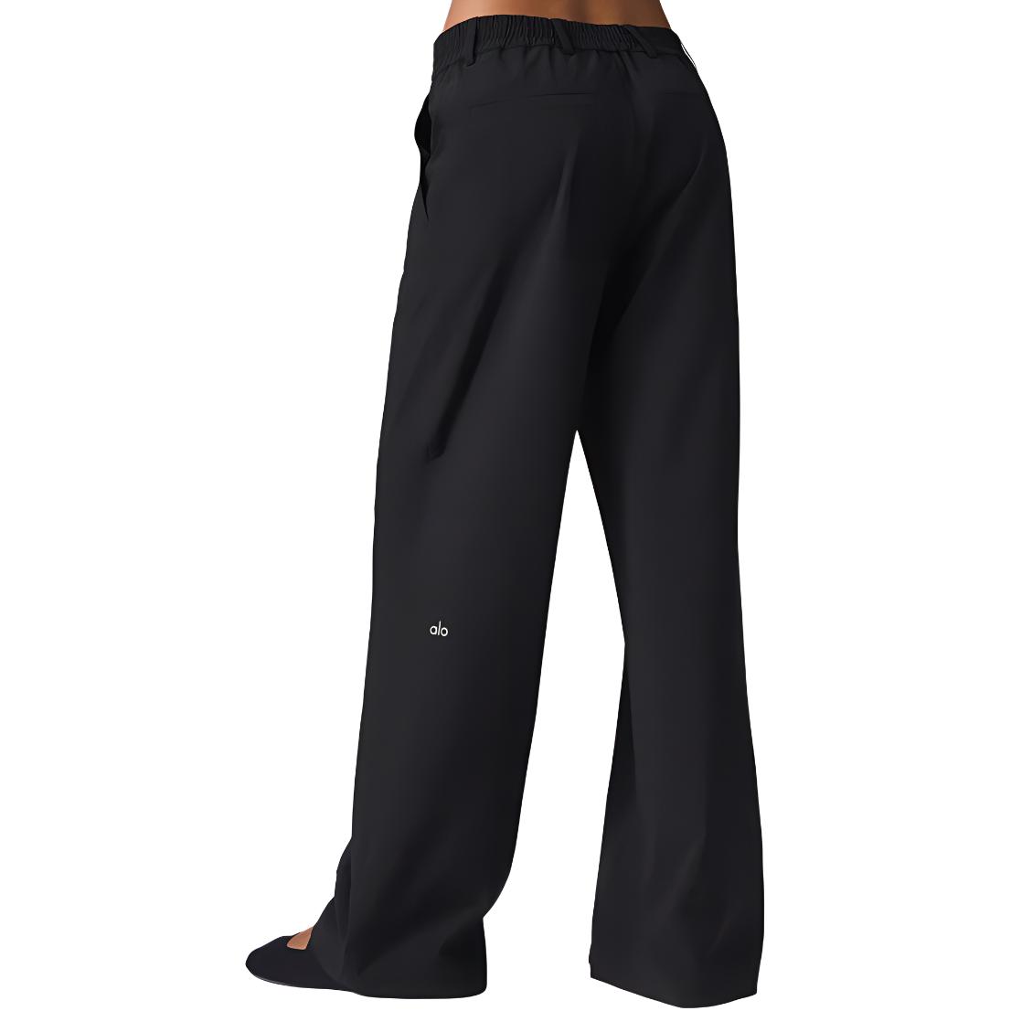 Lookbook (W) Alo Yoga 高腰休闲直筒裤（常规款）追求裤。 w51436r