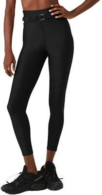(Women) Alo Yoga High-Waist Slim-Fit Letter Pants - Black W51175R Buy (Women) Alo Yoga High-Waist Slim-Fit Letter Pants - Black W51175R