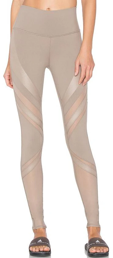 women-alo-yoga-high-waist-striped-leggings-gravel-color-w5582-r