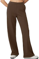 (Women) Alo Yoga High-Waist Wide Leg Trousers for Women - Brown W51064R (Women) Alo Yoga High-Waist Wide Leg Trousers for Women - Brown W51064R