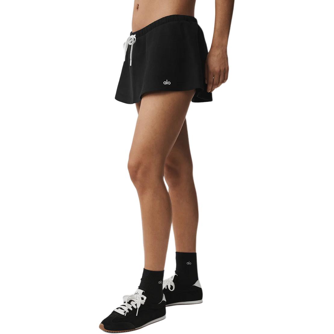 (Women) Alo Yoga Logo Drawstring Low-Rise Casual Skirt W6568R