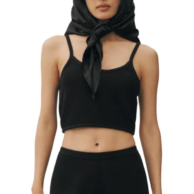 (Women) Alo Yoga Loose Fit Cropped Logo Tank Top W2858P