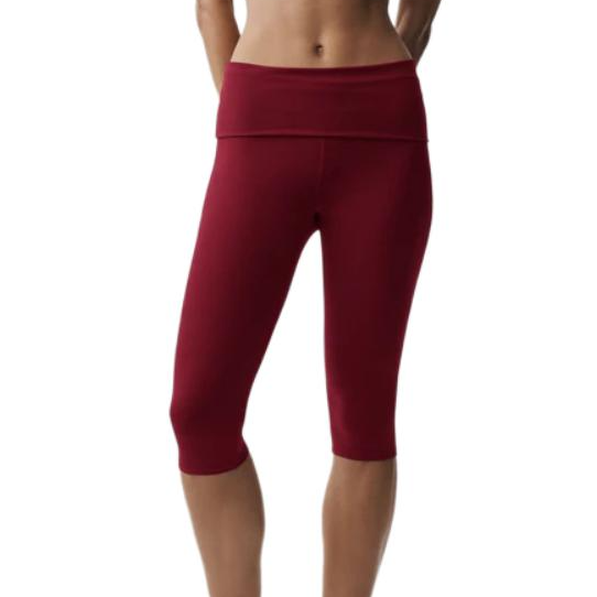(Women) Alo Yoga Low-Rise Foldover Solid Slim-Fit Workout Shorts W54296R