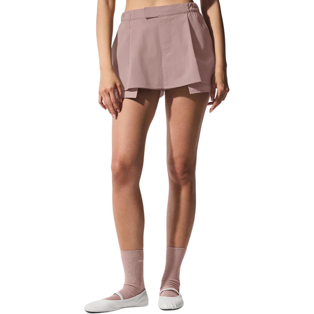 (Women) Alo Yoga Low-Rise Logo Pocket Skirt W6485R