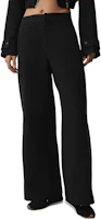 (Women) Alo Yoga Mid-Rise Cosmopolitan Snap Pants Wide-Leg Casual Trousers W54332R (Women) Alo Yoga Mid-Rise Cosmopolitan Snap Pants Wide-Leg Casual Trousers W54332R