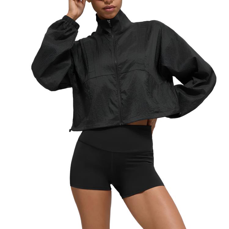 (Women) Alo Yoga Minimalist Stylish Solid Color Jacket for Women W3956R
