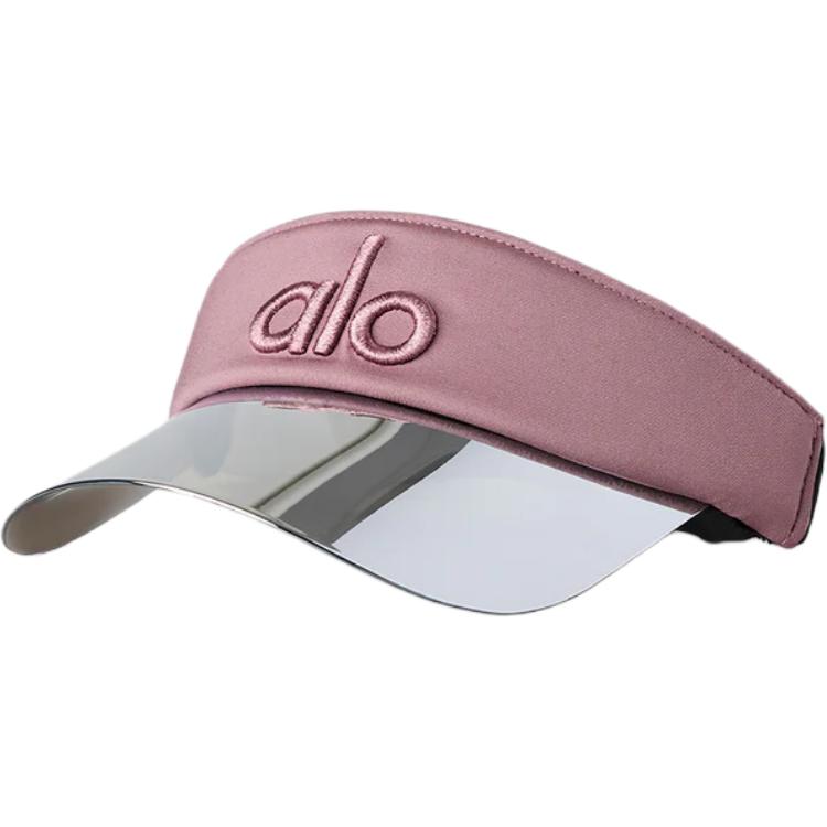 (Women) Alo Yoga Pink Embroidered Polyester Sun Hat. A0684U025121