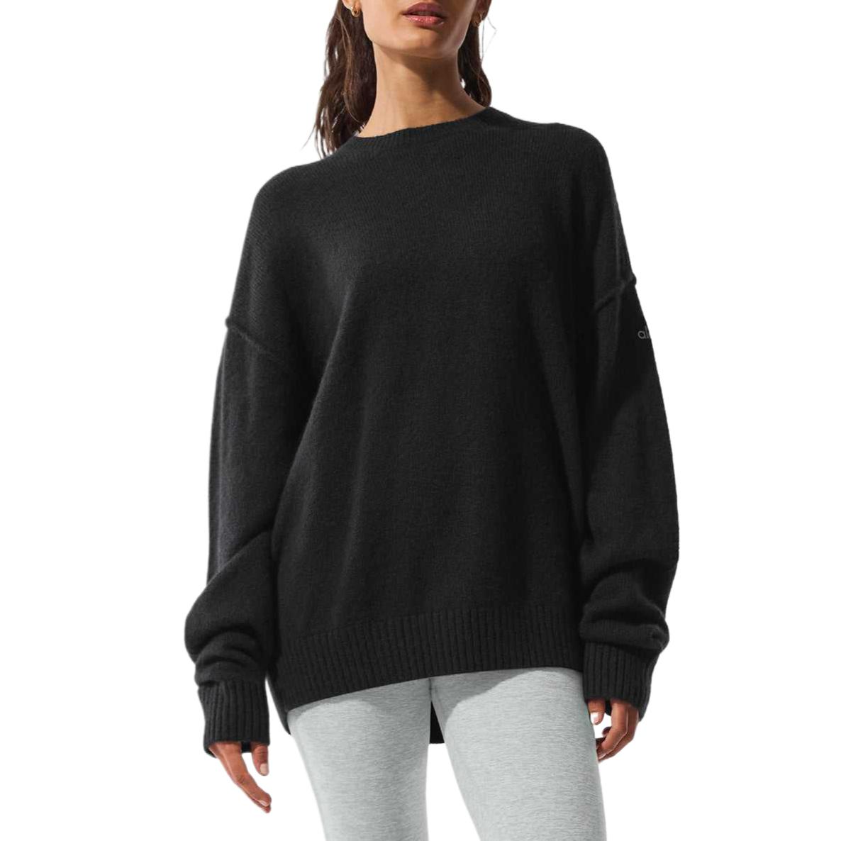 (Women) Alo Yoga Relaxed Fit Long Sleeve Pullover Sweater U3045R