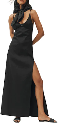 (Women) Alo Yoga Riviera V-Neck Side-Slit Maxi Cami Dress Solid Color. W8401P Buy (Women) Alo Yoga Riviera V-Neck Side-Slit Maxi Cami Dress Solid Color. W8401P