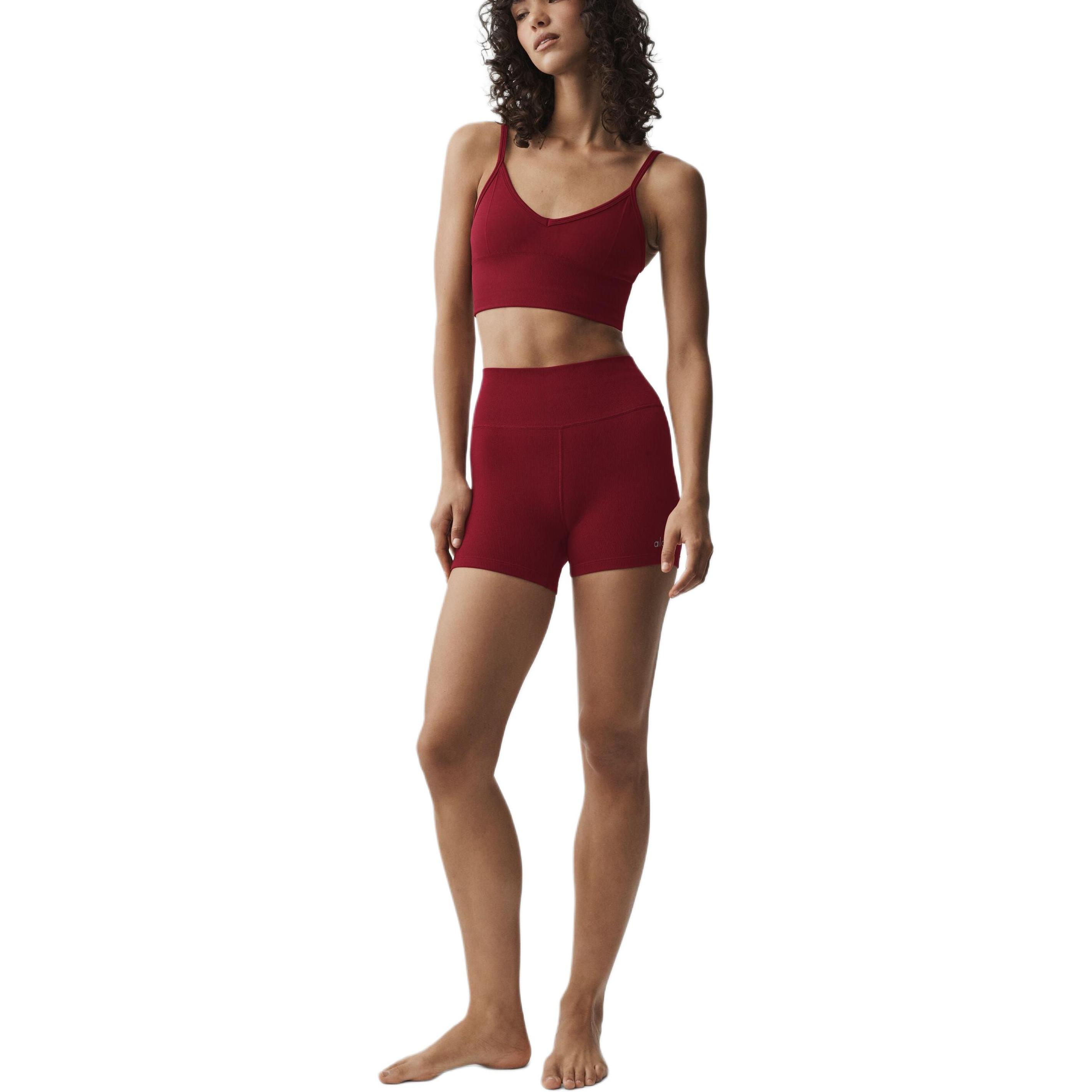 (Women) Alo Yoga Seamless Modal Ribbed Bra W9817R