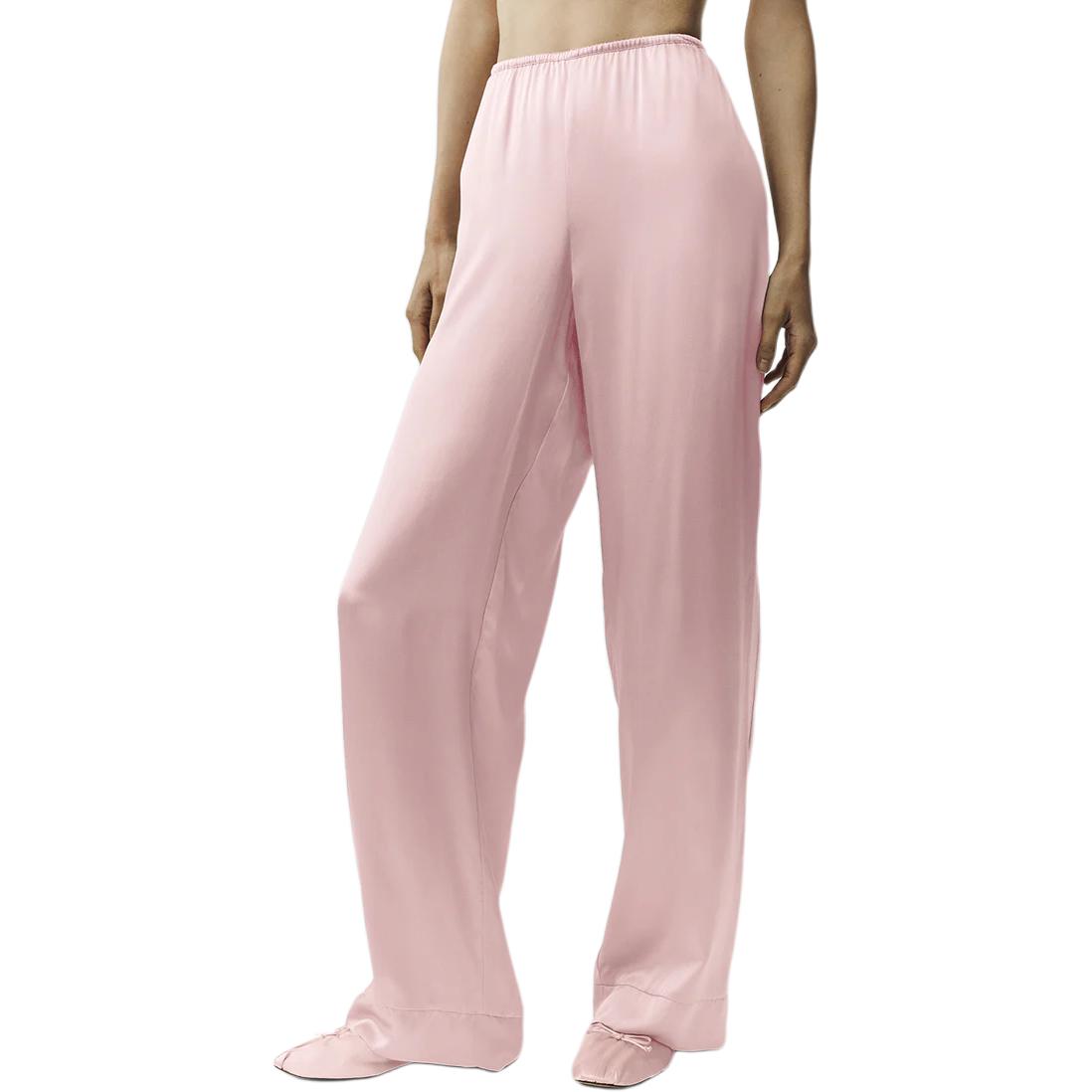 (Women) Alo Yoga Silk Luminous Relaxed Fit Silk Pants W54345P