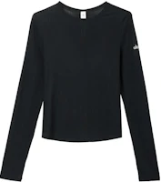 (Women) Alo Yoga Slim Fit Long Sleeve Crew Neck Casual Solid Tee W3781R (Women) Alo Yoga Slim Fit Long Sleeve Crew Neck Casual Solid Tee W3781R