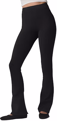 (Women) Alo Yoga Soft Knit Durable Slim Fit Black Yoga Pants W51232R Buy (Women) Alo Yoga Soft Knit Durable Slim Fit Black Yoga Pants W51232R