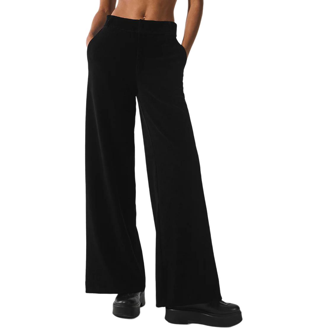 (Women) Alo Yoga Soft Mid-Rise Wide-Leg Lounge Pants W54168R