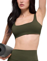 (Women) Alo Yoga Softsculpt Precision Solid Breathable Sports Bra for Women W9858R (Women) Alo Yoga Softsculpt Precision Solid Breathable Sports Bra for Women W9858R