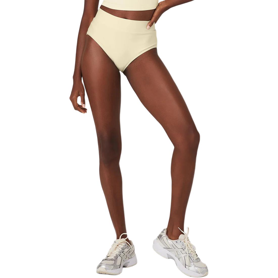 (Women) Alo Yoga Solid Logo High-Waisted Thong Panties (1 Pack). W6282R