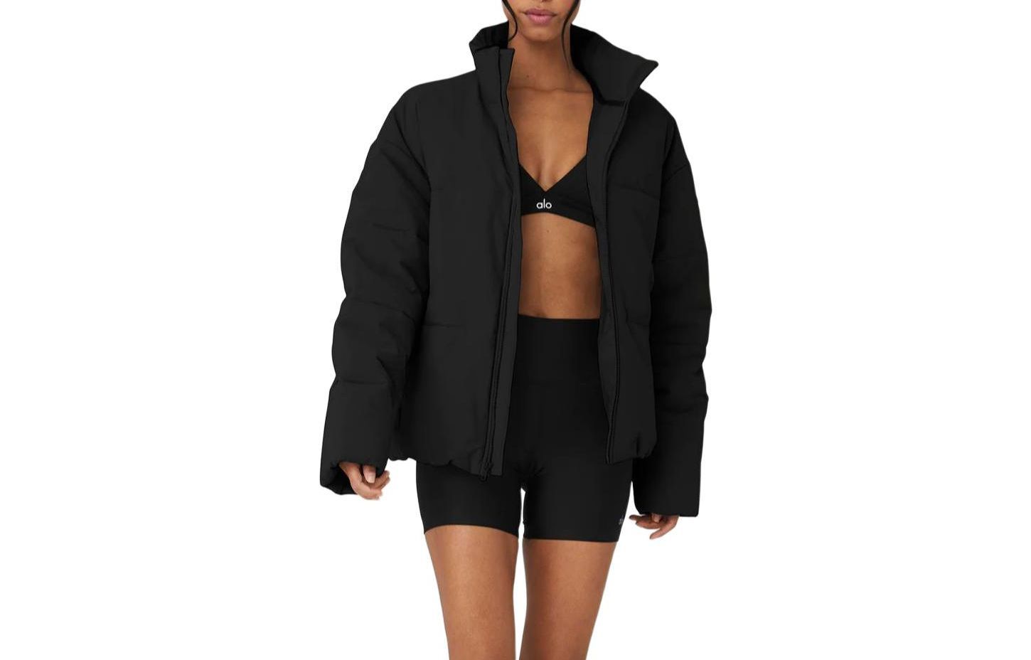 (Women) Alo Yoga Solid Waterproof Ripstop Down Jacket . m4134r