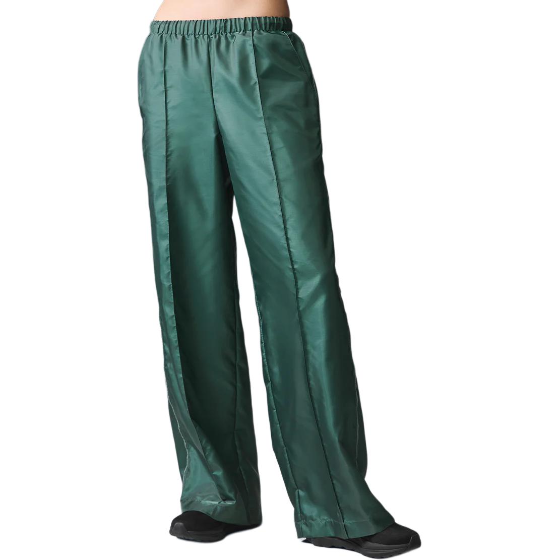 (Women) Alo Yoga SS25 Afterglow Comfy Solid Wide-Leg Casual Pants W54151R
