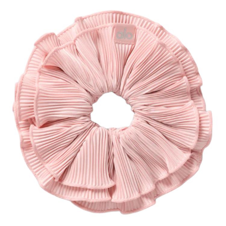 (Women) Alo Yoga Striped Polyester Headband Pink - Fitness Accessory A0742U-PINK