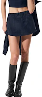 (Women) Alo Yoga Striped Relaxed Fit Skort with Built-in Shorts W6468R (Women) Alo Yoga Striped Relaxed Fit Skort with Built-in Shorts W6468R