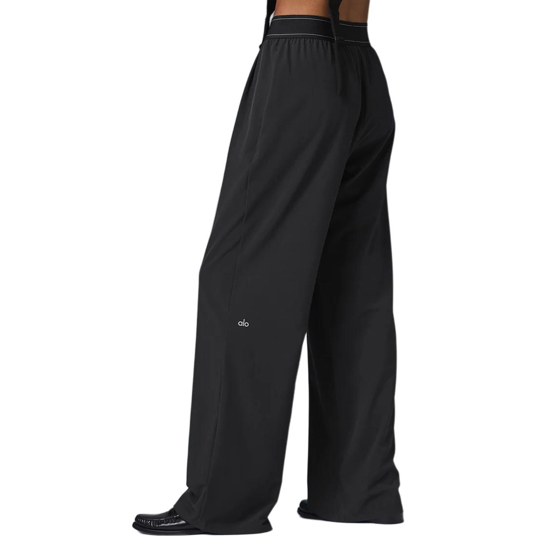 Purchase (W) Alo Yoga 女士高腰宽松弹力阔腿裤。 W54187R