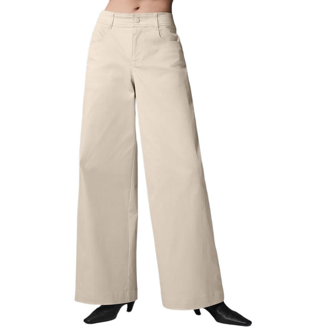 (Women) Alo Yoga Wanderlust 33" Comfy Relaxed Wide-Leg Casual Pants. W54154R