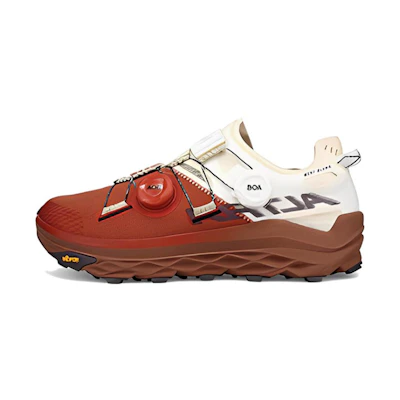 (W) Altra Mont Blanc Boa Trail Running Shoes - White/Brown