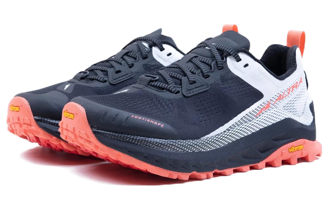 Lookbook (W) Altra Olympus 4 Zwart/Wit Lichtgewicht Gevoerde Hardloopschoenen AL0A4VQW010