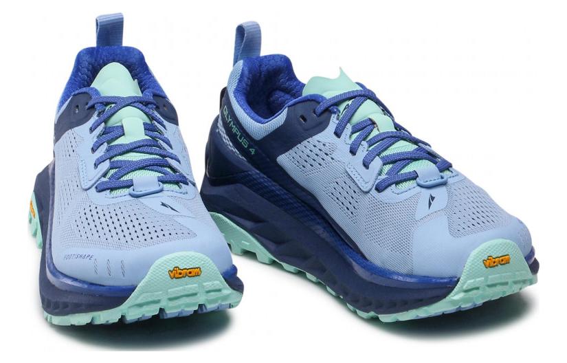 Lookbook (W) Altra Olympus 4 Blau Trailrunning Schoenen Lage Demping AL0A4VQW446