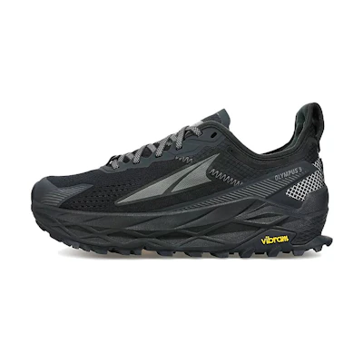 (W) Altra Olympus 5 Black/Grey Trail Running Shoes - CMFTable, Durable