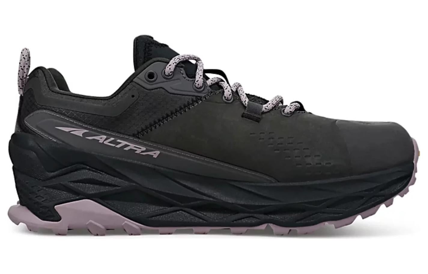 Order (W) Altra Olympus 5 Zwart Paars Dempende Antislip Hardloopschoenen AL0A7R76014-070