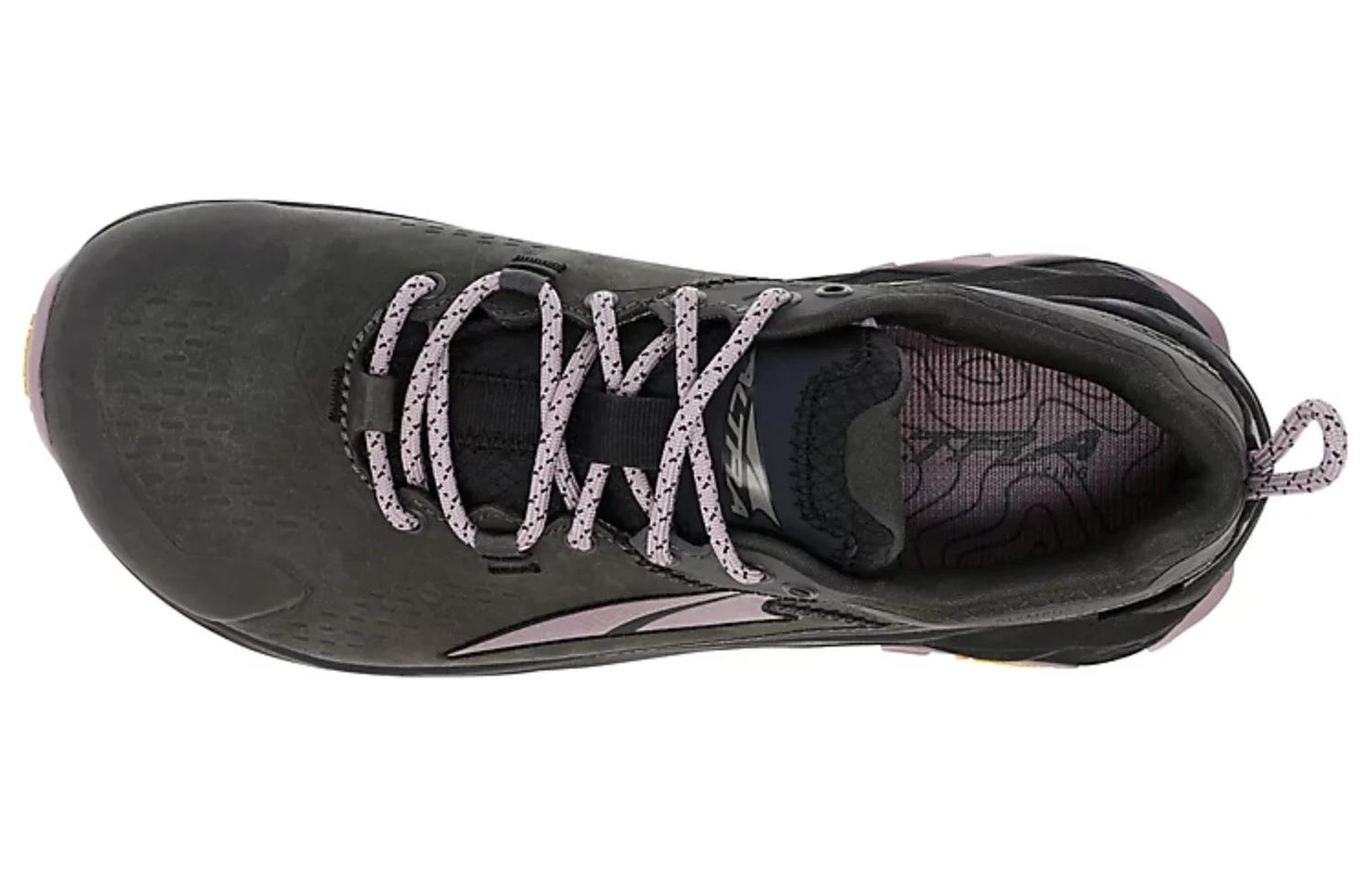 Lookbook (W) Altra Olympus 5 Zwart Paars Dempende Antislip Hardloopschoenen AL0A7R76014-070