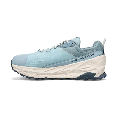 (W) Altra Olympus 5 Low-Top Running Shoes Blue Cushioned Non-Slip AL0A7R6R000