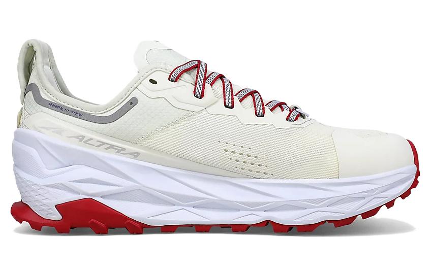 Order (W) Altra Olympus 5 Lage Hardloopschoen, Off-White/Rood AL0A7R74141