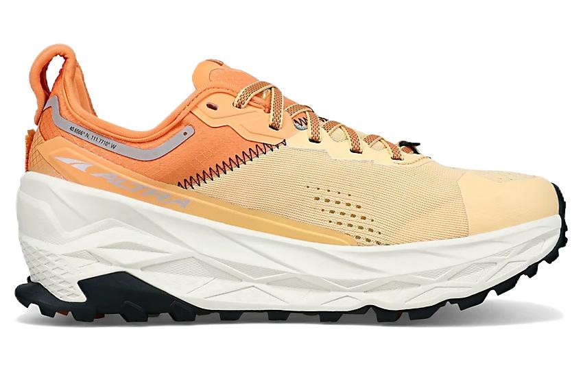 Order (W) Altra Olympus 5 Laufschuhe - Orange/Gelb Dämpfung Rutschfest AL0A7R74880