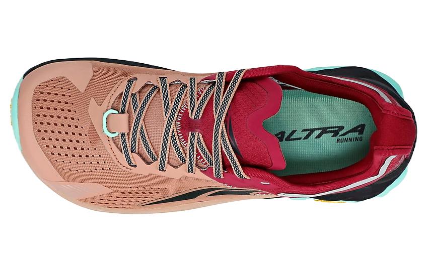 Shop (W) Altra Olympus 5 Trailrunning-Schuhe Rot/Braun/Blau AL0A7R74961