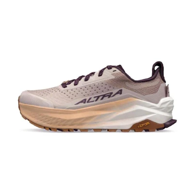 (W) Altra Olympus 6 Non-Slip Trail Running Shoes Brown