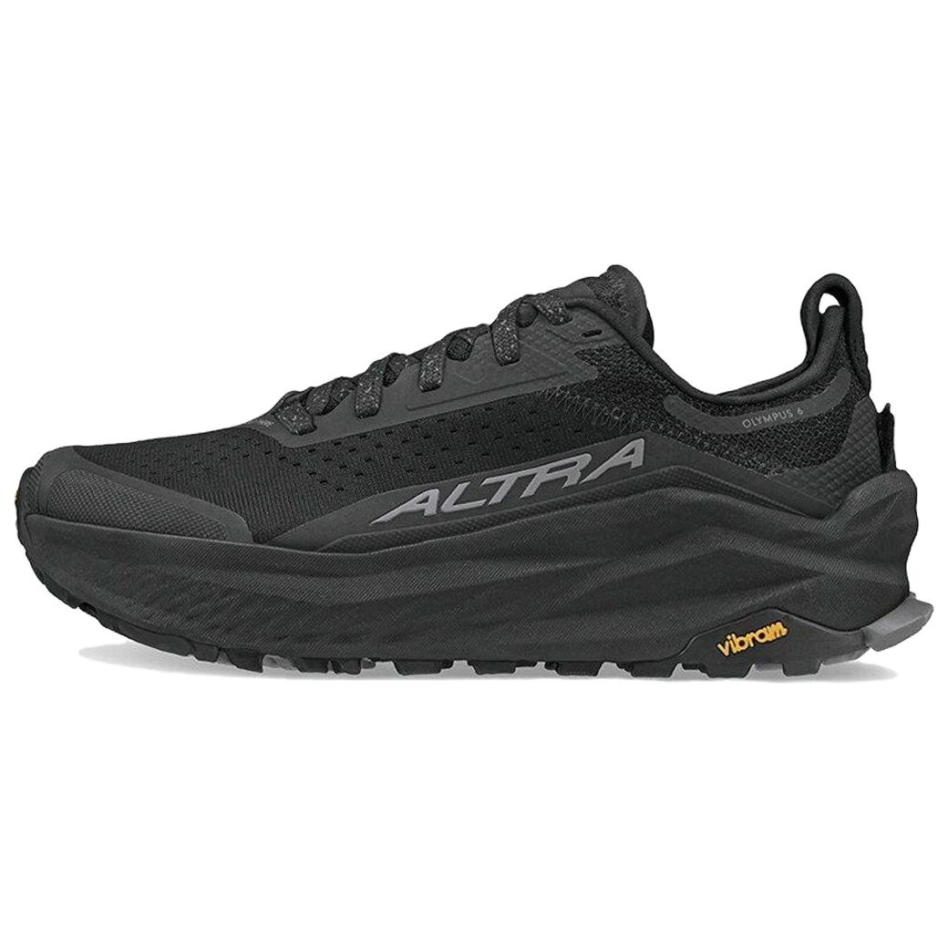 (Women) Altra OLYMPUS 6 Versatile Black Slip-Resistant Running Shoes AL0A85NK001