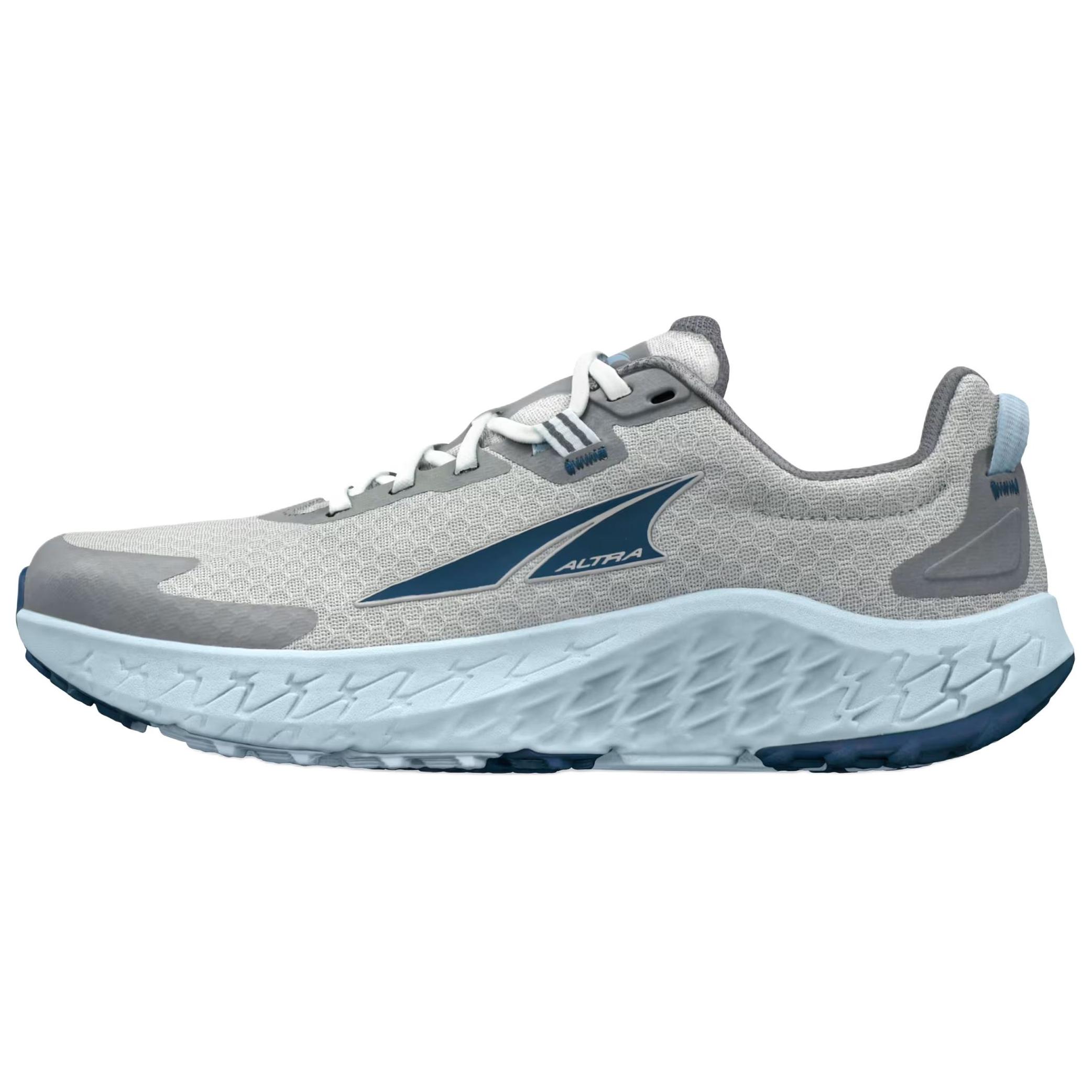 (Women) Altra OUTROAD 3 Grey/Blue Trail Running Shoes - Comfortable & Durable AL0A85NS-224