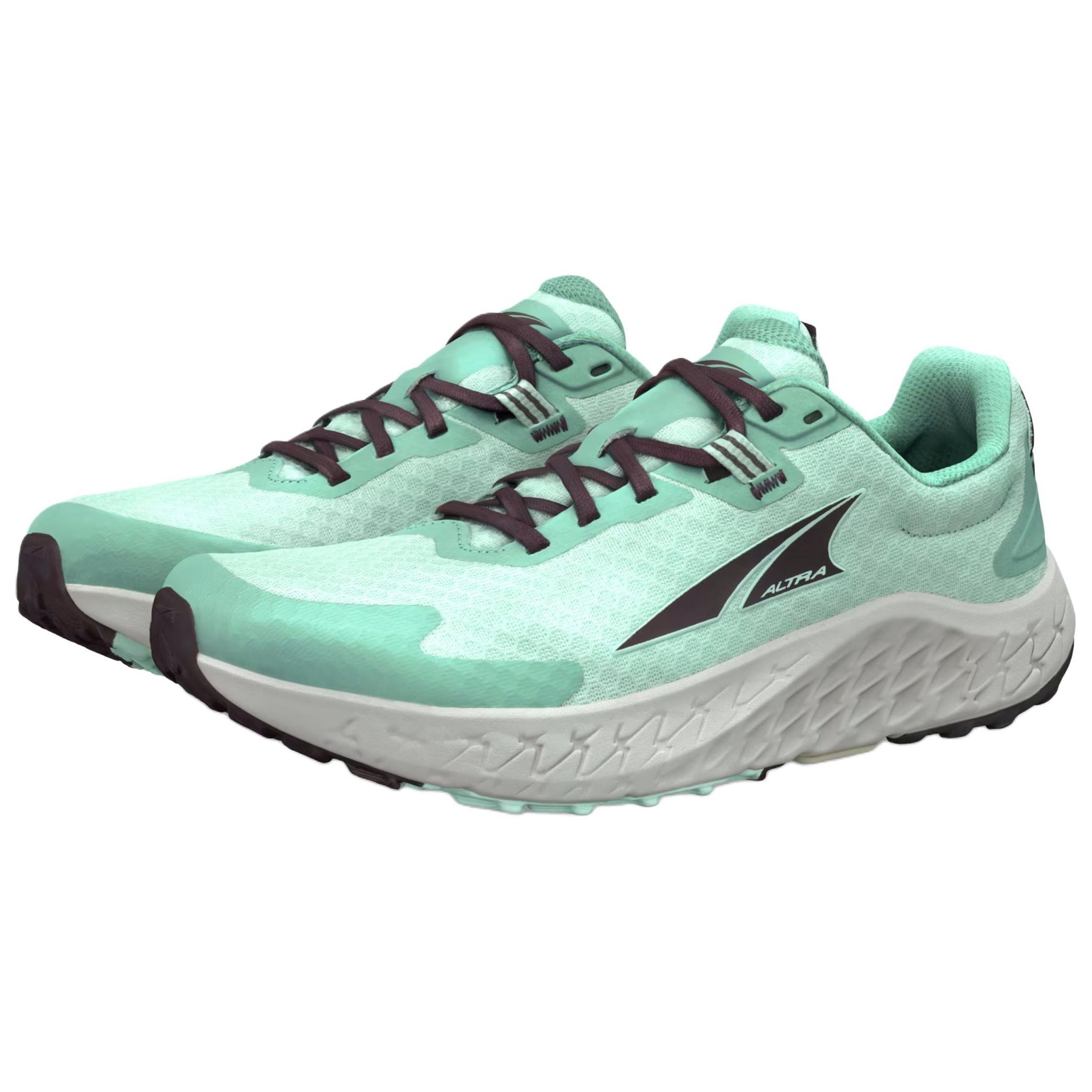Lookbook (W) Altra OUTROAD 3 Trail Hardloopschoenen Mint Groen - Antislip, Duurzaam AL0A85NS-342