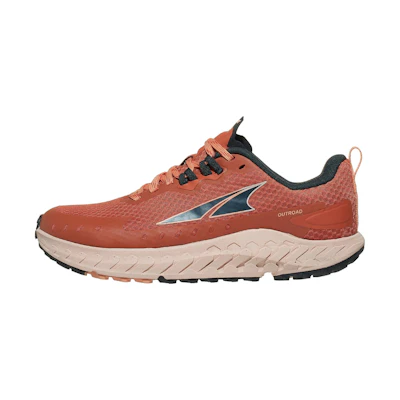 (W) Altra Outroad Non-Slip Durable Running Shoes Red Orange