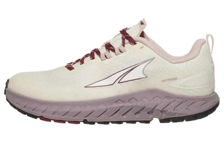 (Women) Altra Outroad White Non-slip Cushioning Running Shoes AL0A7R72110