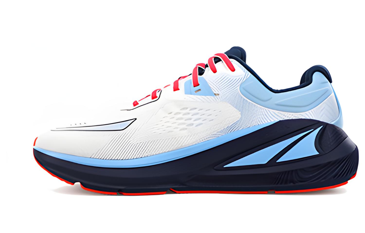 (Women) Altra Paradigm 6 Blue White Running Shoes Anti-Slip Cushioning AL0A5484446