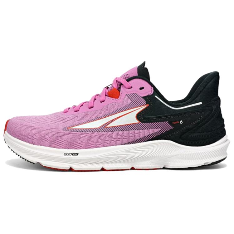 (Women) Altra Torin 6 Running Shoes Cushioned Non-Slip Pink/Black/White AL0A7R6T305