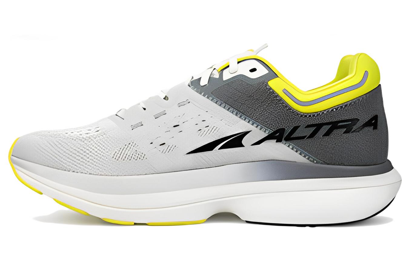 (Women) Altra Vanish Tempo Running Shoes Grey/Yellow Slip-Resistant Durable AL0A7R7F270