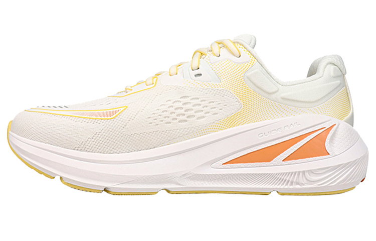 (Women) Altra Yellow White Mesh Comfort Running Shoes AL0A5484710
